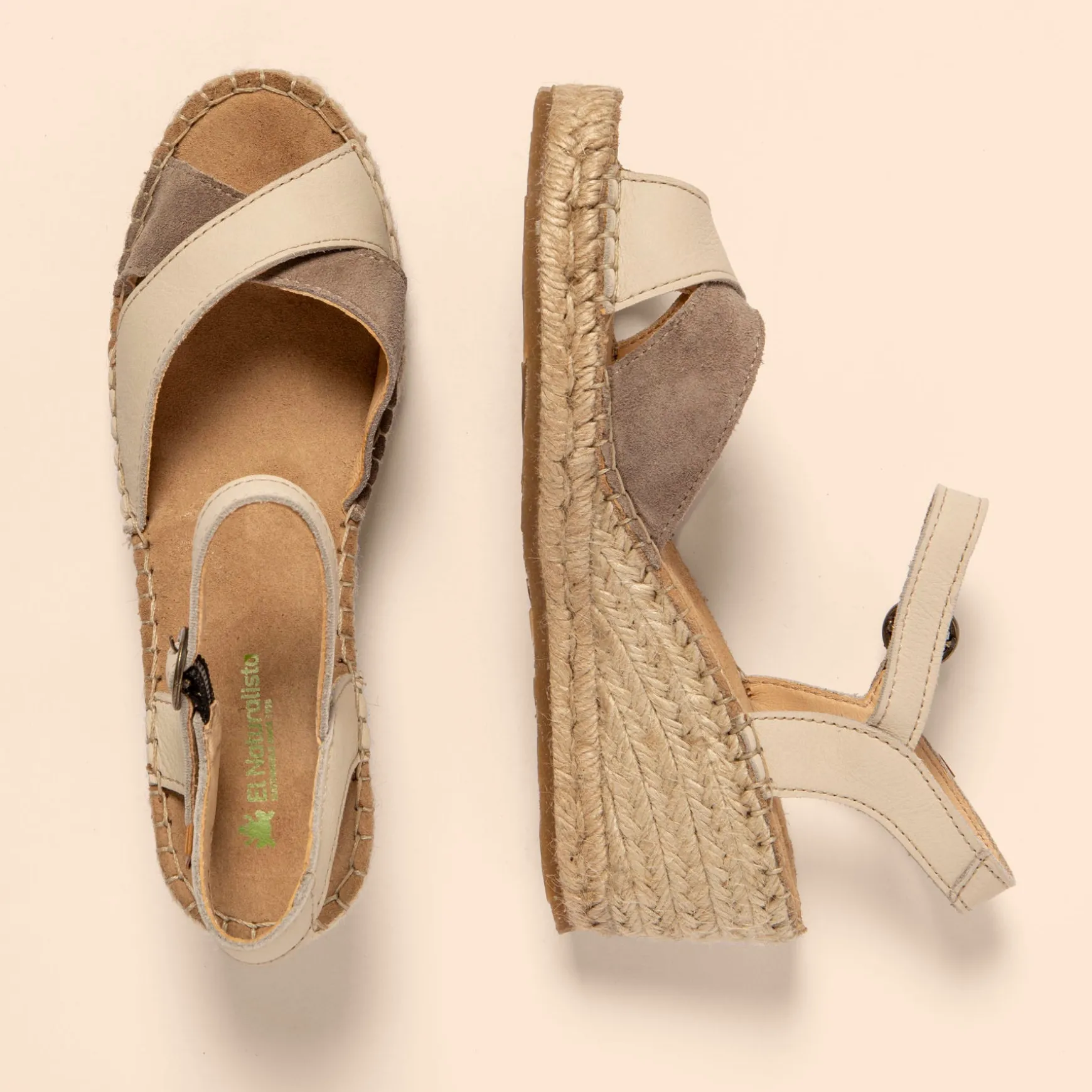 Women El Naturalista Wedge Sandal|5261 ALMAZARA