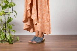 Women El Naturalista Heeled Shoes|5358 AQUA