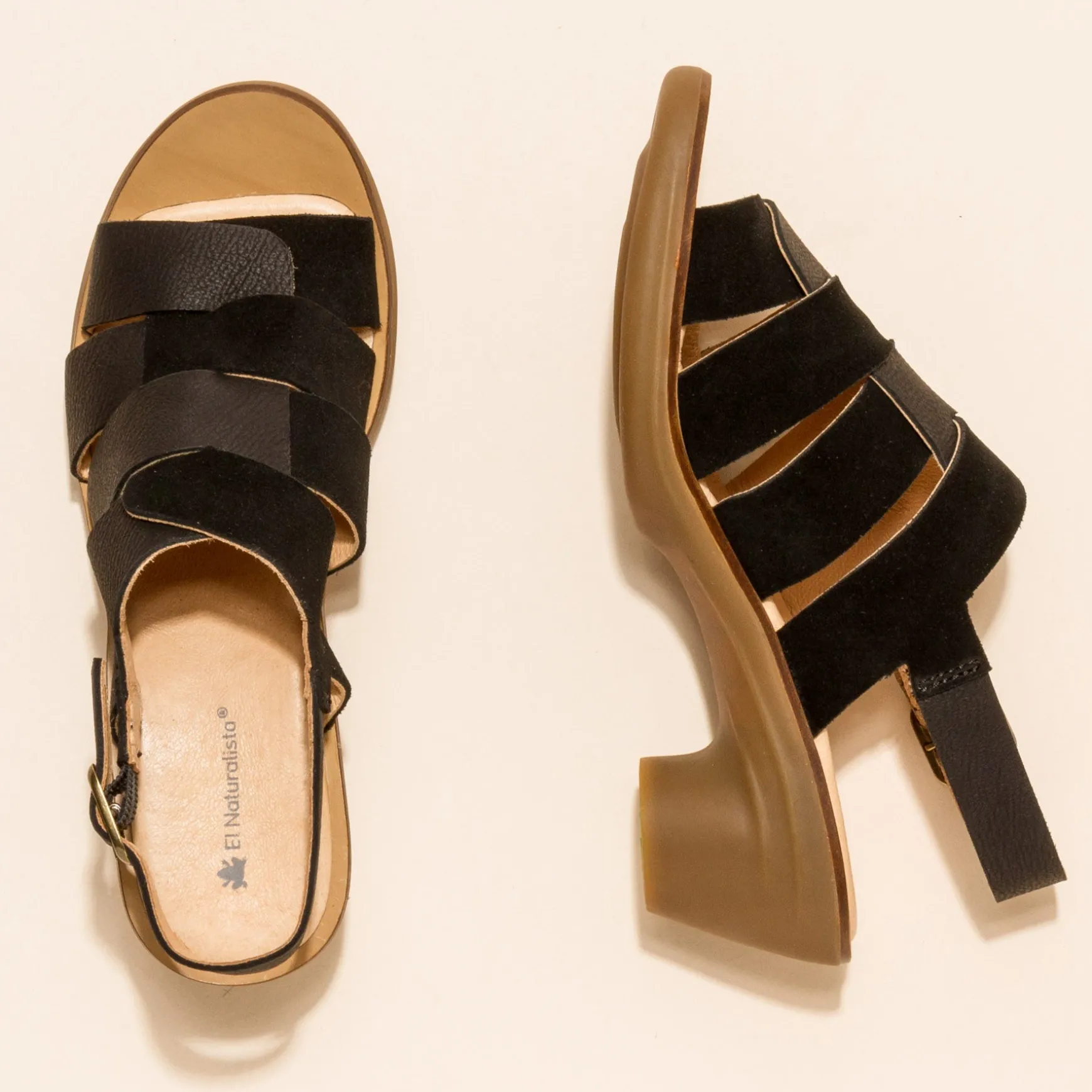 Women El Naturalista Heeled Shoes|5358 AQUA