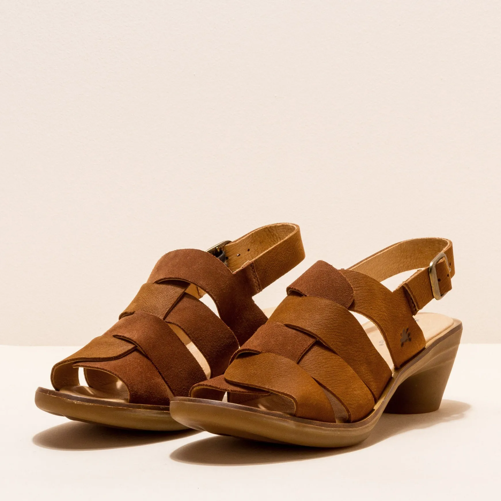 Women El Naturalista Heeled Shoes|5358 AQUA