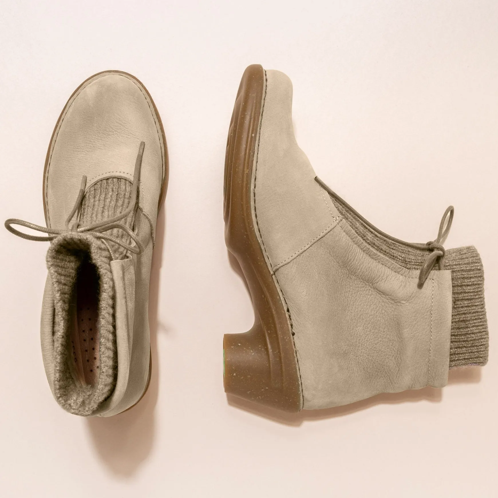 Women El Naturalista Ankle Boots|5339 AQUA