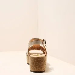 Women El Naturalista Sandals|Sandals With Heel|5890 ARBEQUINA