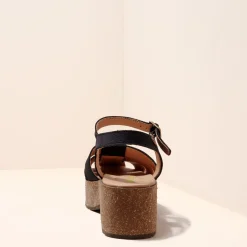 Women El Naturalista Sandals|Sandals With Heel|5891 ARBEQUINA