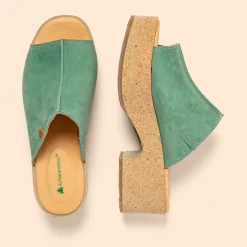 Women El Naturalista Sandals|Sandals With Heel|5892 ARBEQUINA
