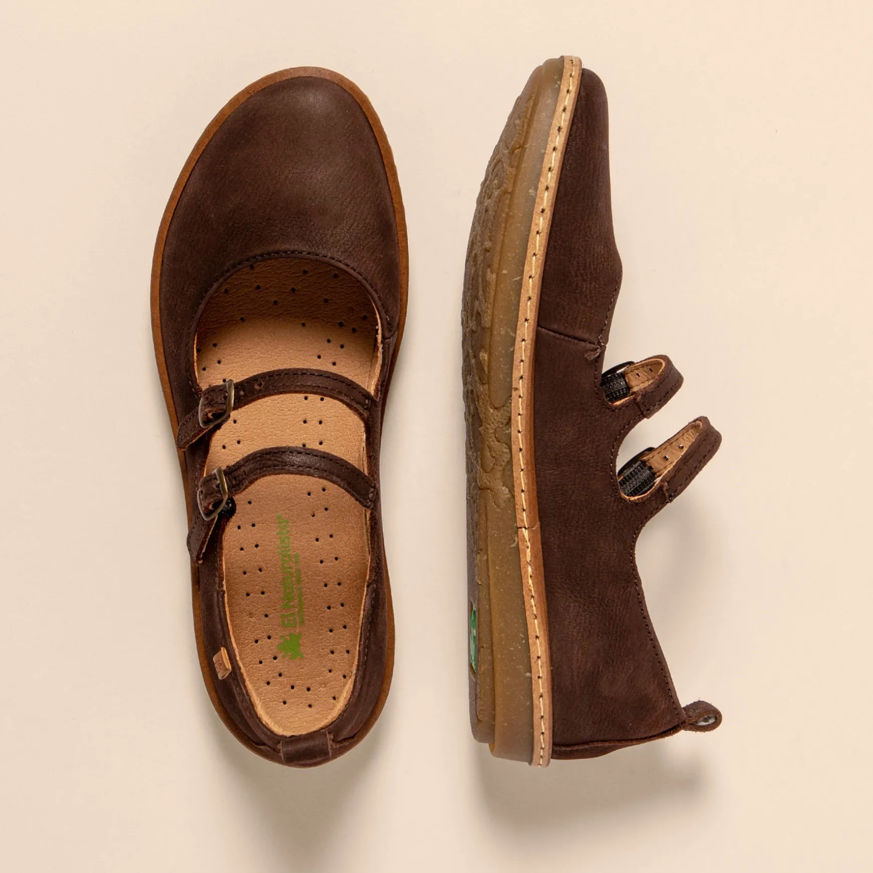 Women El Naturalista Ballerinas|5348 CORAL