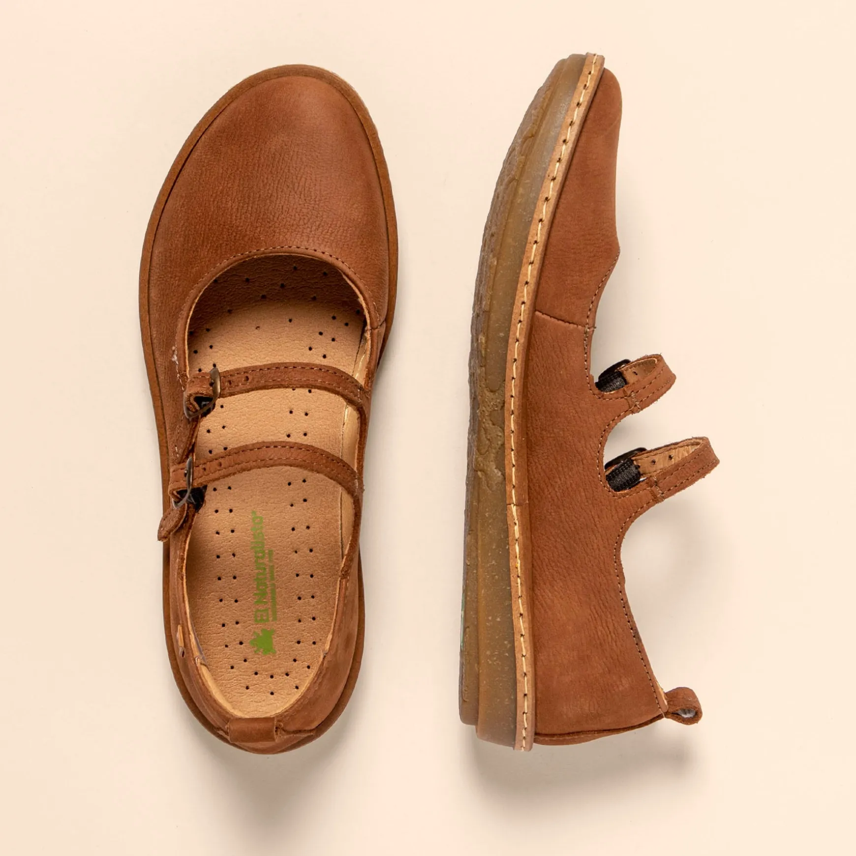 Women El Naturalista Ballerinas|5348 CORAL