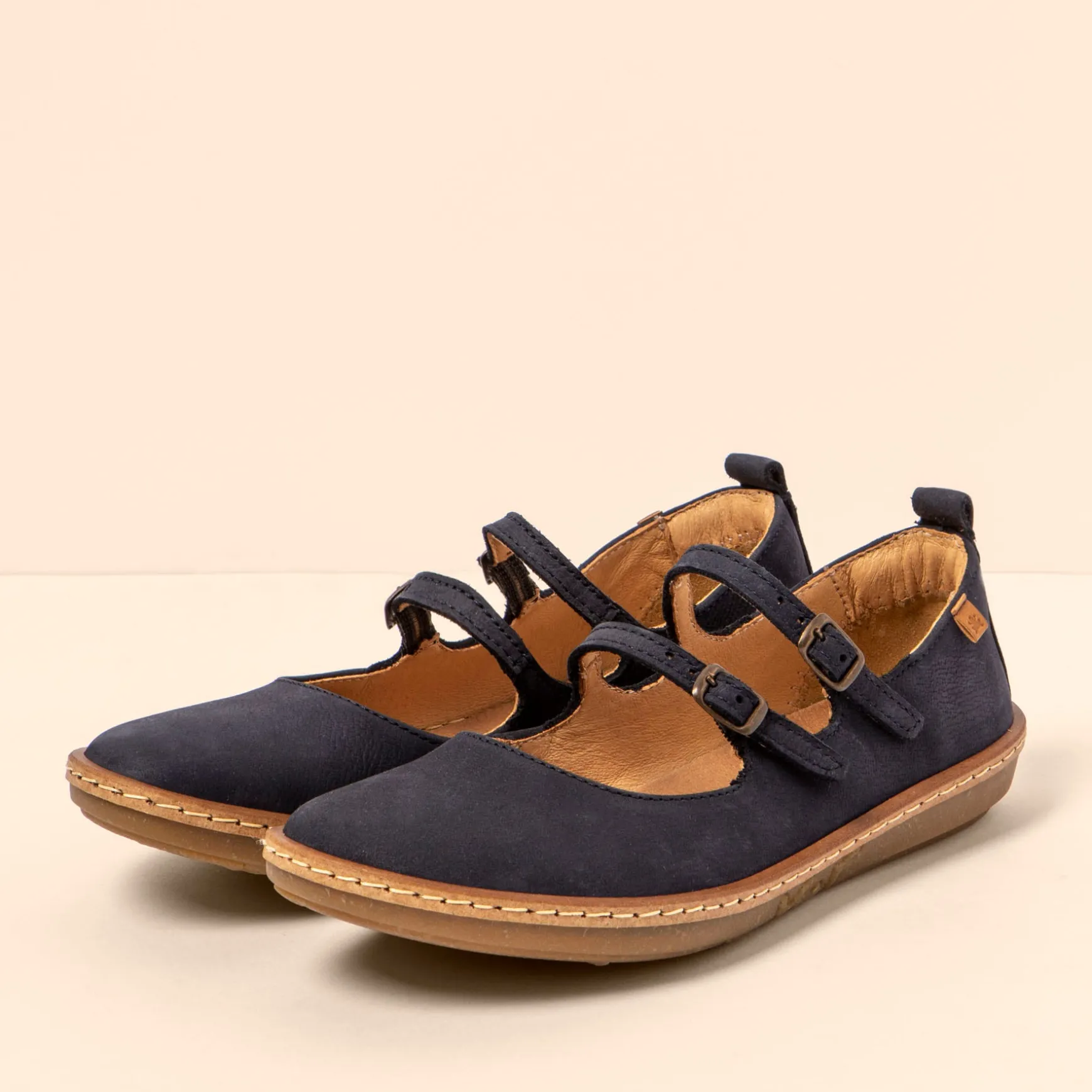 Women El Naturalista Ballerinas|5348 CORAL