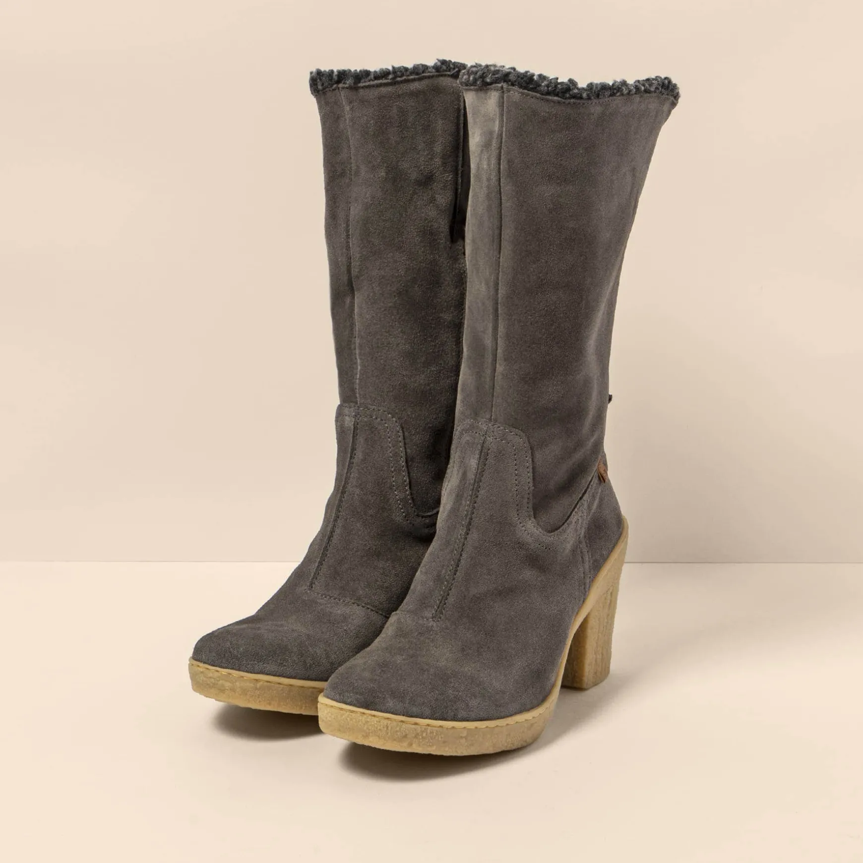 Women El Naturalista Boots|Boots With Heel|5515 HAYA