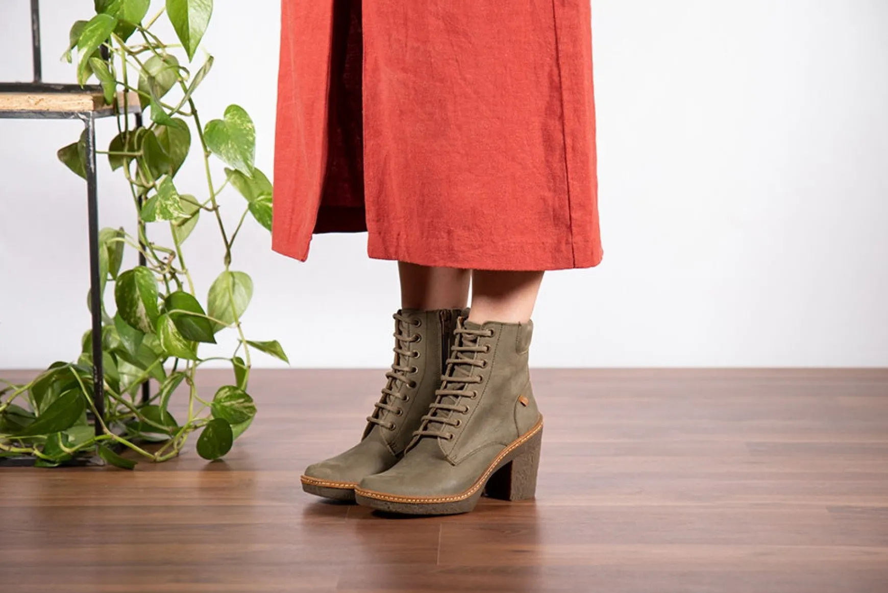 Women El Naturalista Ankle Boots With Heel|Ankle Boots|5176 HAYA