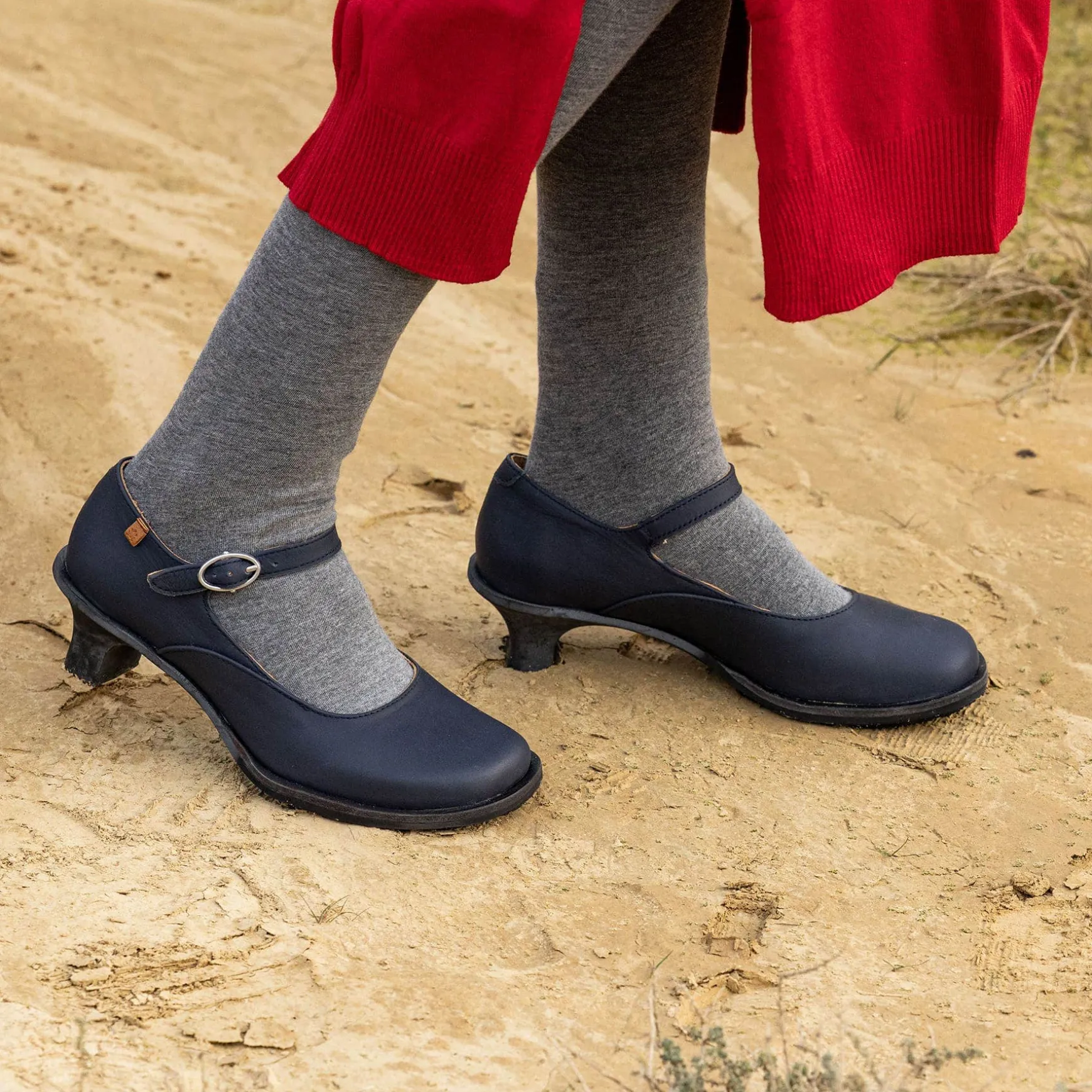 Women El Naturalista Heeled Shoes|5996 IGUSA