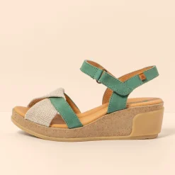 Women El Naturalista Sandals|5038 LEAVES