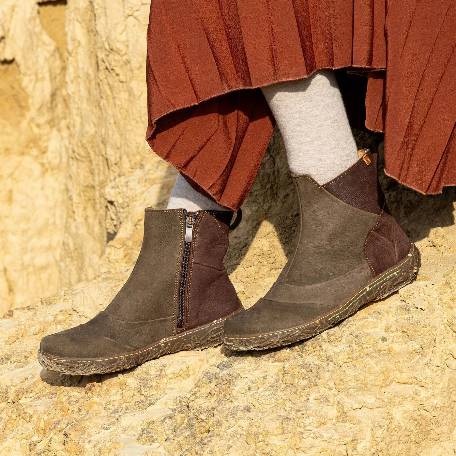Women El Naturalista Ankle Boots|5450 NIDO