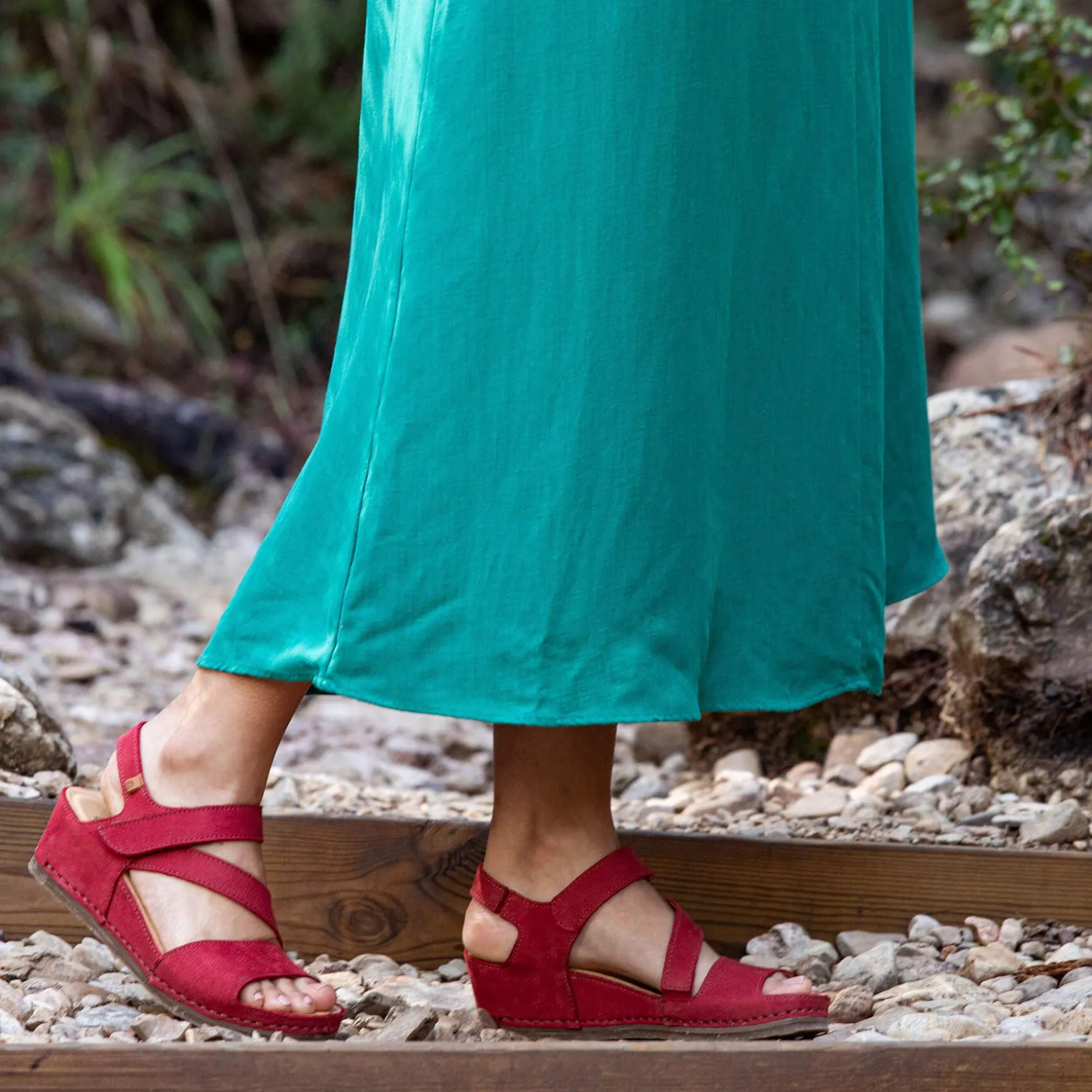 Women El Naturalista Wedge Sandal|5852 PICUAL