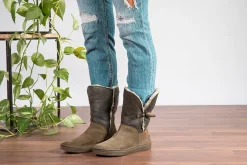 Women El Naturalista Boots|5055 RICE FIELD