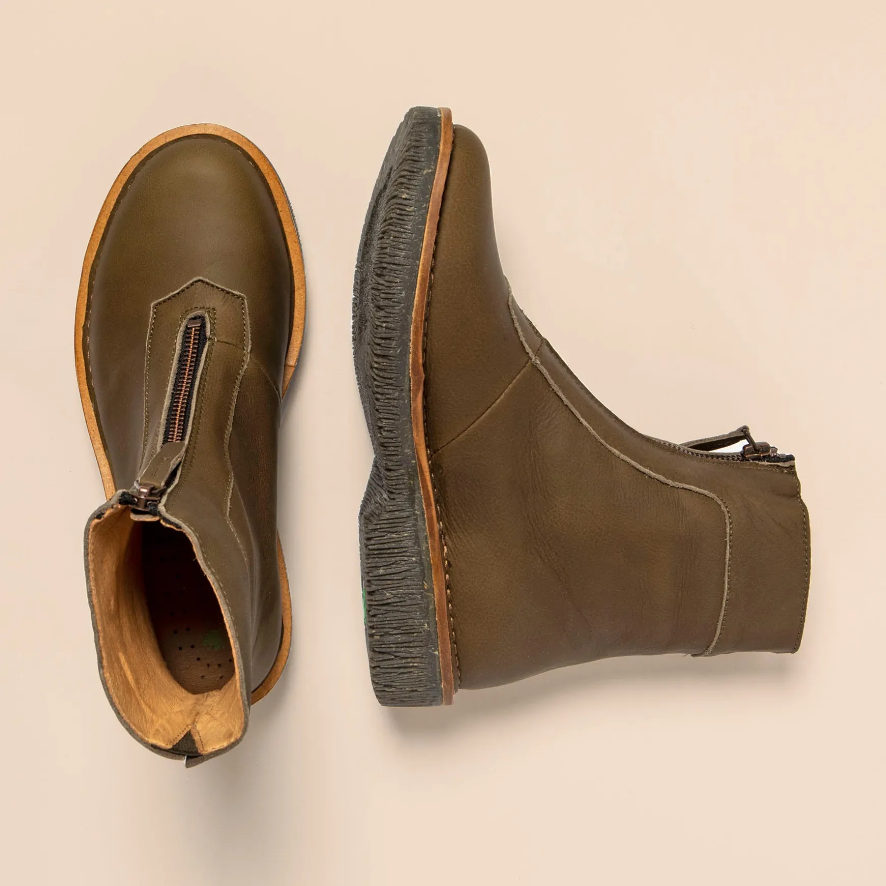 Women El Naturalista Ankle Boots|5581 VOLCANO