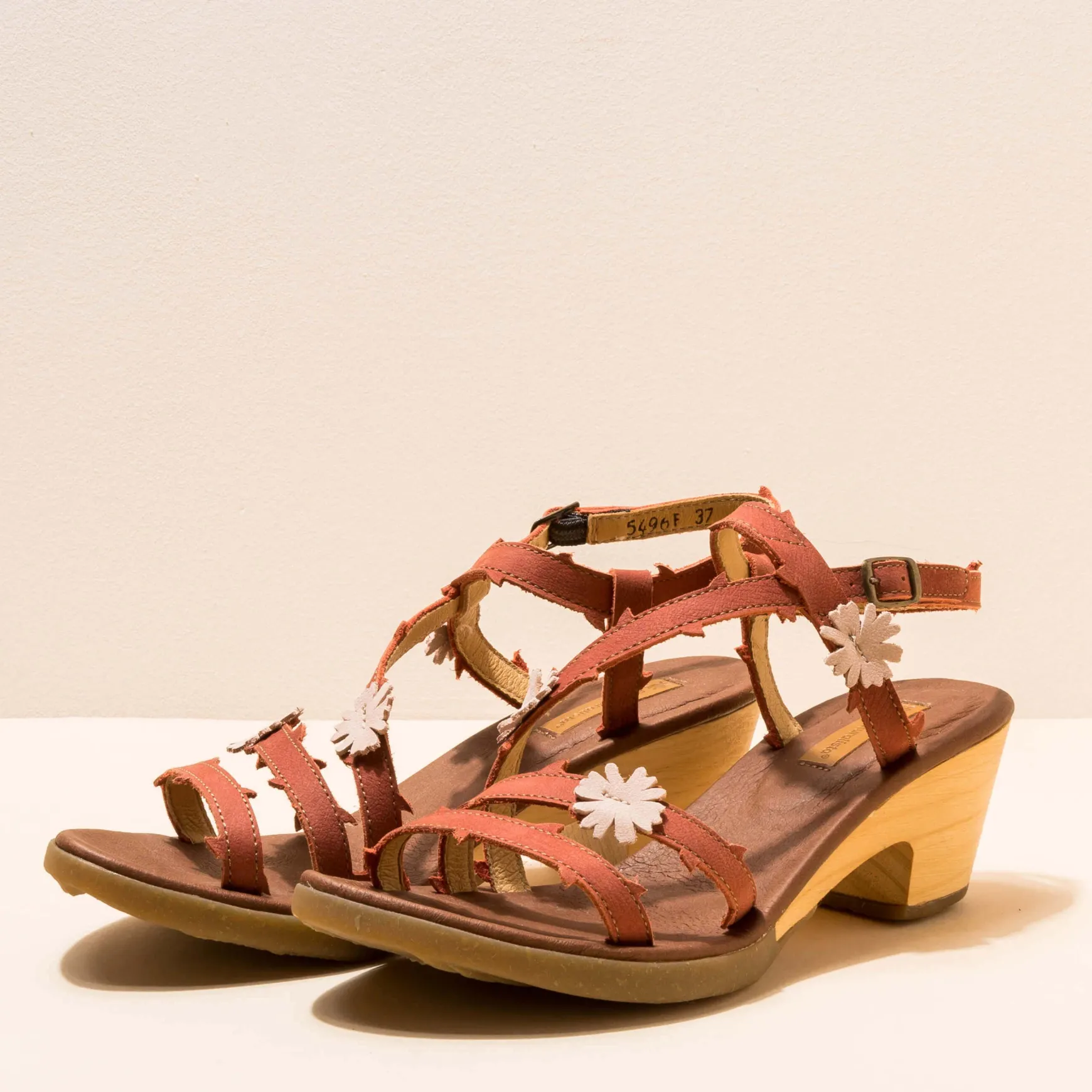 Women El Naturalista Sandals|Sandals With Heel|5496F SYLVAN SANDALIA