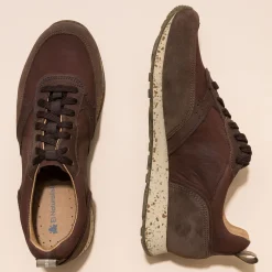 El Naturalista Sneaker|N5680 MULTI MATERIAL BROWN/ WALKY