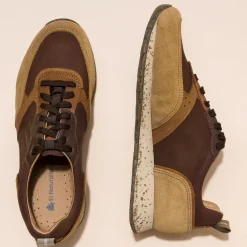 El Naturalista Sneaker|N5680 MULTI MATERIAL MULTI BROWN/ WALKY