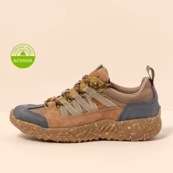 El Naturalista Sneaker|N5621 MULTI MATERIAL VAQUERO-HONEY/GORBEA