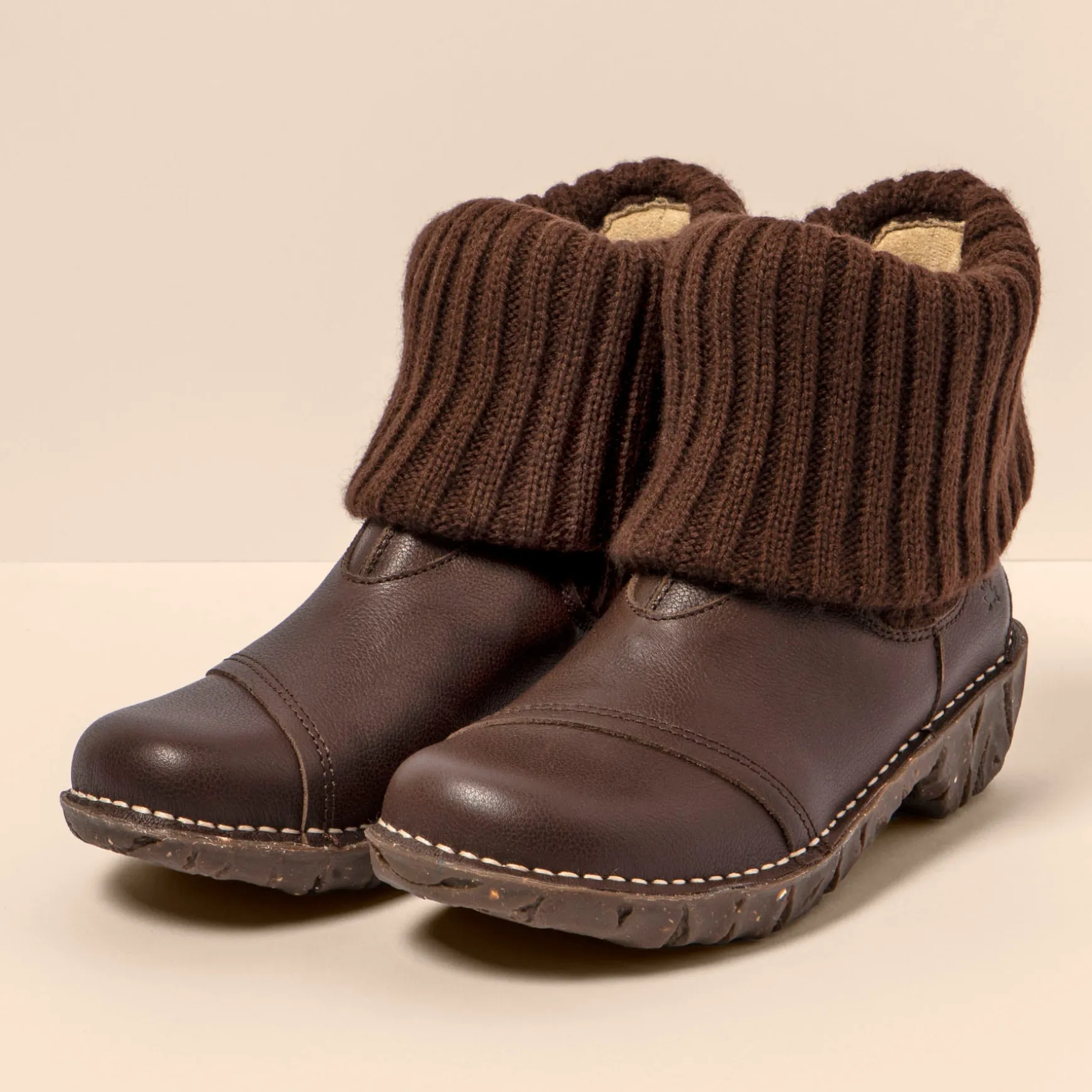 Women El Naturalista Ankle Boots|N097 YGGDRASIL