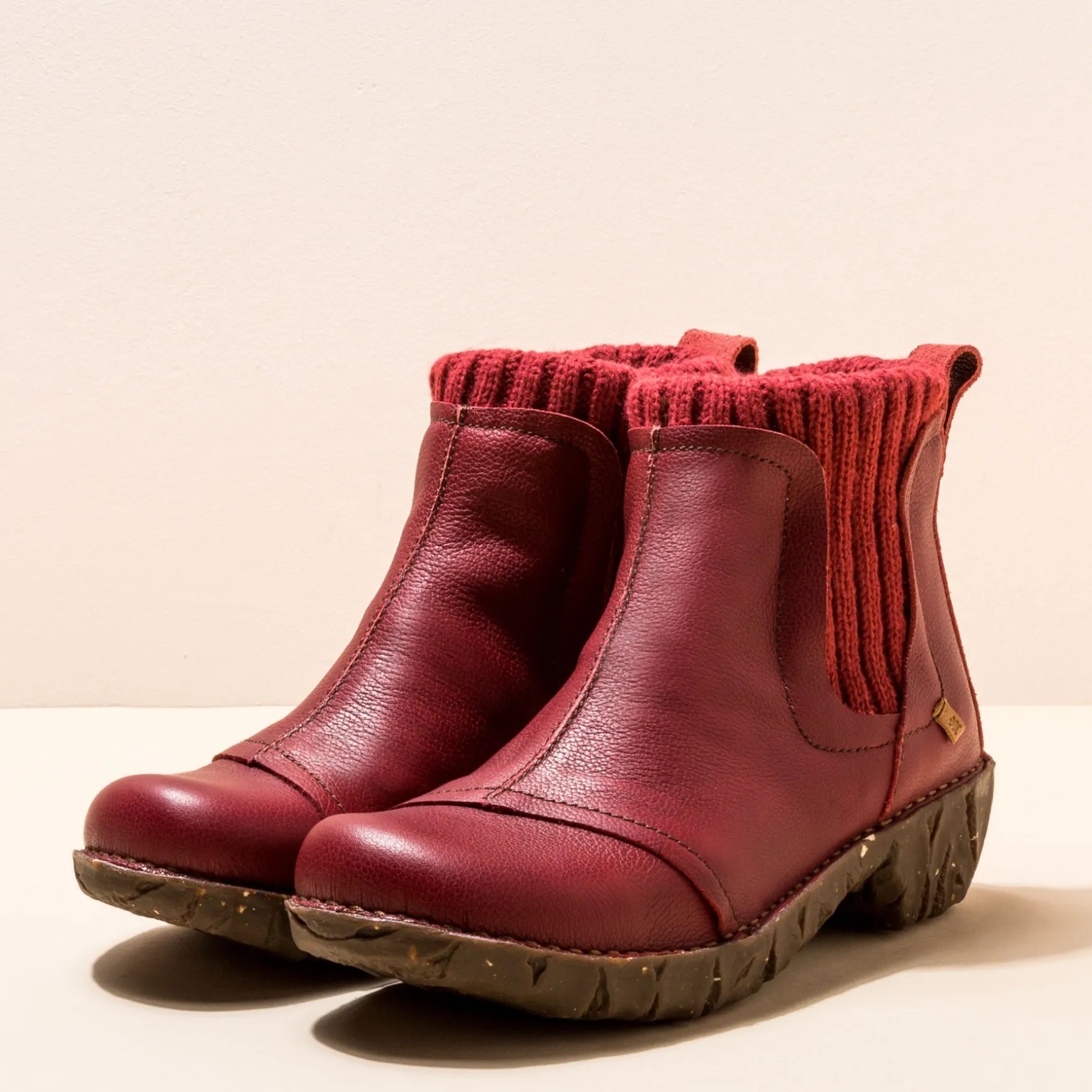 Women El Naturalista Ankle Boots|NE23 YGGDRASIL