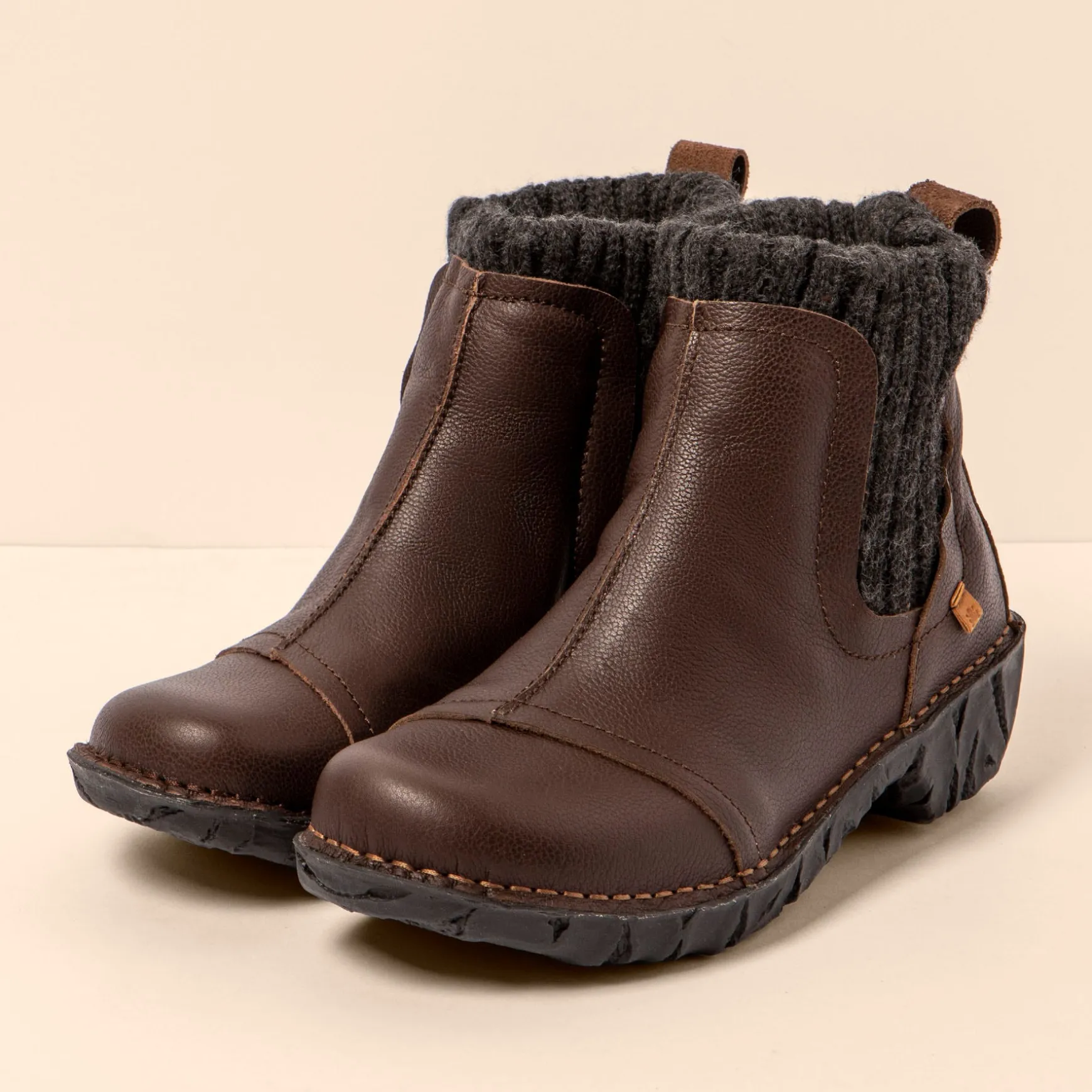 Women El Naturalista Ankle Boots|NE23 YGGDRASIL